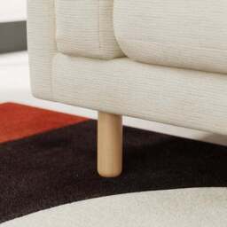 Newton Chunky Tonal Weave 3 Seater Sofa - thumbnail 5