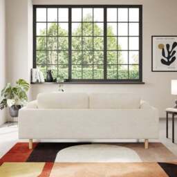 Newton Chunky Tonal Weave 3 Seater Sofa - thumbnail 3