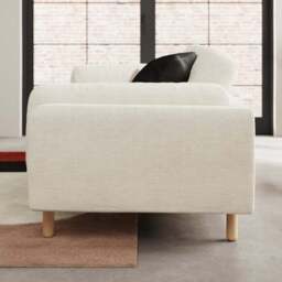 Newton Chunky Tonal Weave 3 Seater Sofa - thumbnail 2
