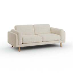 Newton Chunky Tonal Weave 3 Seater Sofa - thumbnail 6