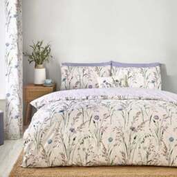 Catherine Lansfield Grasmere Floral Reversible Duvet Cover & Pillowcase Set - thumbnail 3