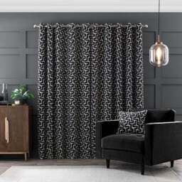 Sonora Chenille Eyelet Curtains - thumbnail 4