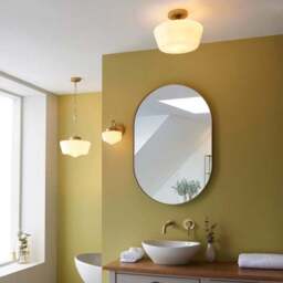 Mondez Bathroom Flush Ceiling Light - thumbnail 6