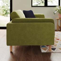Newton Luxe Chenille 4 Seater Sofa - thumbnail 2