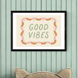 East End Prints Good Vibes Print - thumbnail 1