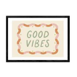 East End Prints Good Vibes Print - thumbnail 2
