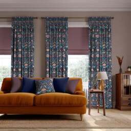William Morris At Home Lodden Velvet Made to Measure Curtains - thumbnail 2