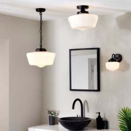 Mondez Bathroom Flush Ceiling Light - thumbnail 6