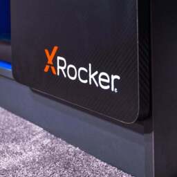 "X Rocker Carbon Tek TV Media Cabinet with Neo Fibre LED for TVs up to 42""" - thumbnail 4