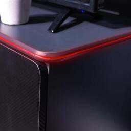 "X Rocker Carbon Tek TV Media Cabinet with Neo Fibre LED for TVs up to 42""" - thumbnail 2