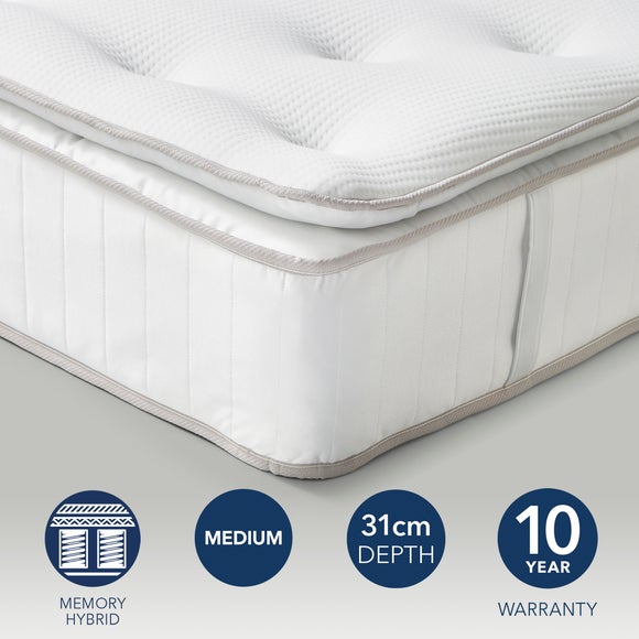 Fogarty 1000 Pocket Memory Foam Pillow Top Hybrid Mattress - image 1