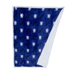 Chelsea Goal Sherpa Fleece Blanket 100cm x 150cm - thumbnail 6