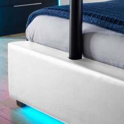 XR Living Ava TV Bed with LED Lights and TV Mount - thumbnail 3