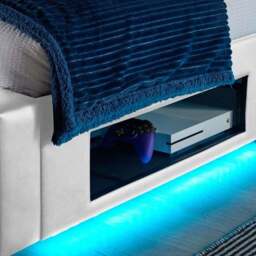 XR Living Ava TV Bed with LED Lights and TV Mount - thumbnail 4
