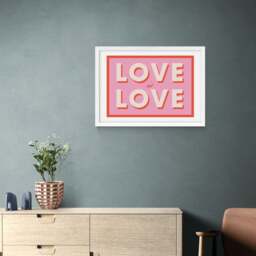 East End Prints Love Is Love Print by Studio Eleni - thumbnail 1