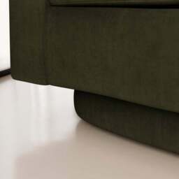 Max Velvet Swivel Chair - thumbnail 4