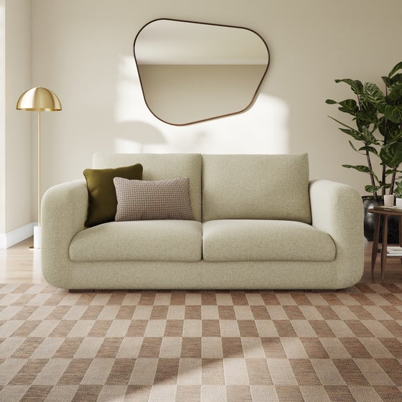 Luca Soft Chenille 3 Seater Sofa - image 1