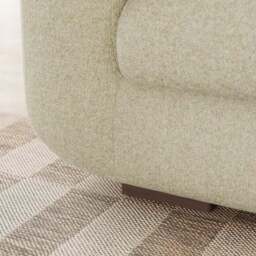 Luca Soft Chenille 3 Seater Sofa - thumbnail 4