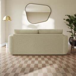 Luca Soft Chenille 3 Seater Sofa - thumbnail 3