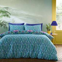 Matthew Williamson Ikat 100% Cotton Duvet Cover & Pillowcase Set - thumbnail 3