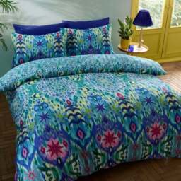 Matthew Williamson Ikat 100% Cotton Duvet Cover & Pillowcase Set - thumbnail 6