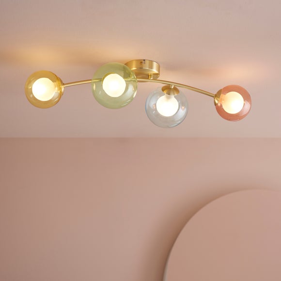 Eliza 4 Light Semi Flush Ceiling Light - image 1