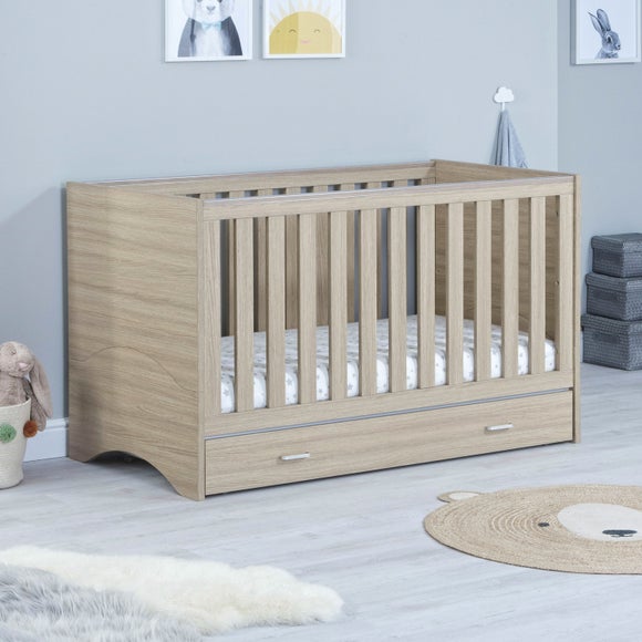 Babymore Veni Cot Bed with Drawer - image 1