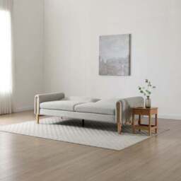 Cacy Textured Weave Clic Clac Sofa Bed - thumbnail 3