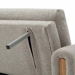 Cacy Textured Weave Clic Clac Sofa Bed - thumbnail 6