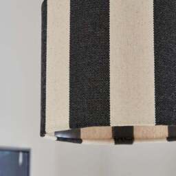 Beatrice Stripe Drum Lamp Shade - thumbnail 3