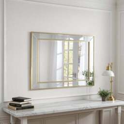 Yearn Angled Timeless Bevelled Wall Mirror - thumbnail 3