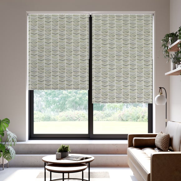 Lawrie Geometric Print Blackout Made to Measure Roller Blind - image 1