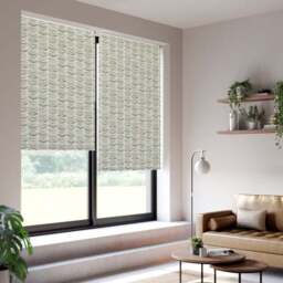 Lawrie Geometric Print Blackout Made to Measure Roller Blind - thumbnail 3