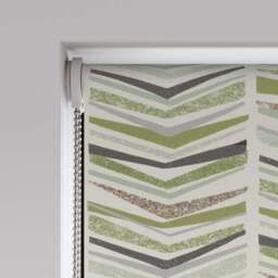 Lawrie Geometric Print Blackout Made to Measure Roller Blind - thumbnail 4