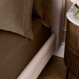 Dorma 800 Thread Count 100% Cotton Sateen Fitted Sheet - thumbnail 2
