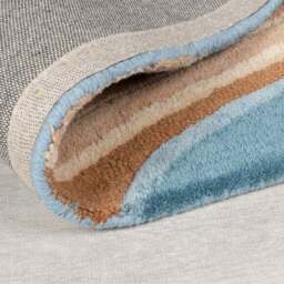 Abstract Flow Wool Rug - thumbnail 3