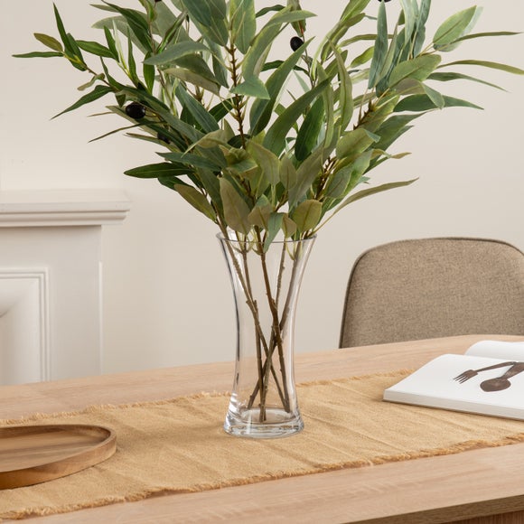 Hourglass Glass Vase - image 1