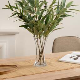 Hourglass Glass Vase