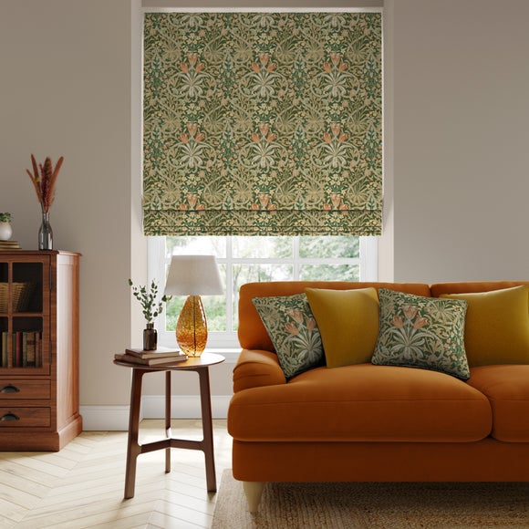 William Morris At Home Woodland Weeds Made To Measure Roman Blind - image 1