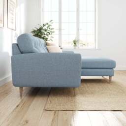 Sven Chunky Tonal Weave Reversible Corner Chaise Sofa - thumbnail 2