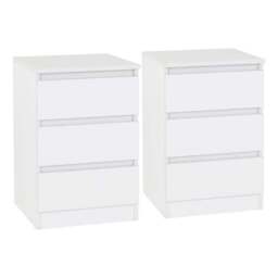 Walker Double Wardrobe Bedroom Furniture Set - thumbnail 6