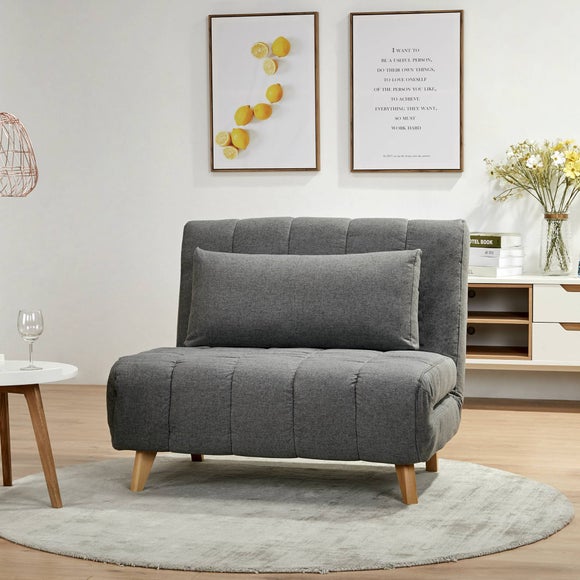 Tara Fabric Single Sofa Bed - image 1