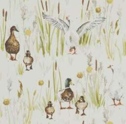 Ducks And Geese Fire Retardant Blackout Made to Measure Roller Blind - thumbnail 2