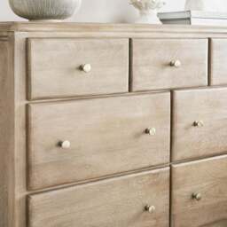 Giselle 7 Drawer Chest, Mango Wood - thumbnail 4