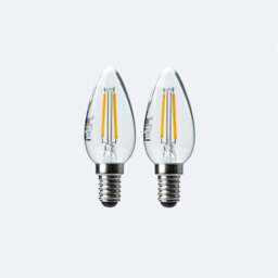 Set of 2 Status 4W SES Filament Candle Bulbs - thumbnail 1