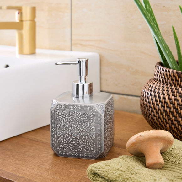 Tile Embossed Soap Dispenser - image 1