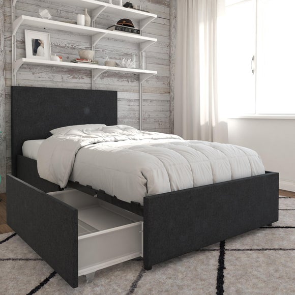 Novogratz Kelly 2 Drawer Bed, Linen - image 1