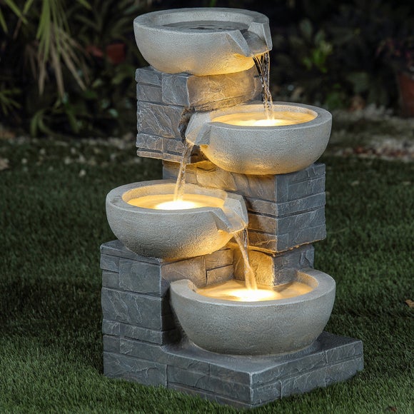 Charles Bentley Rhine Cascading Water Feature - image 1