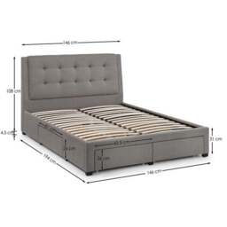 Fullerton 4 Drawer Divan Bed - thumbnail 5