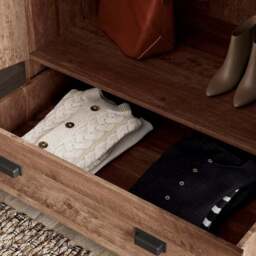 Fulton Double 1 Drawer Wardrobe - thumbnail 3